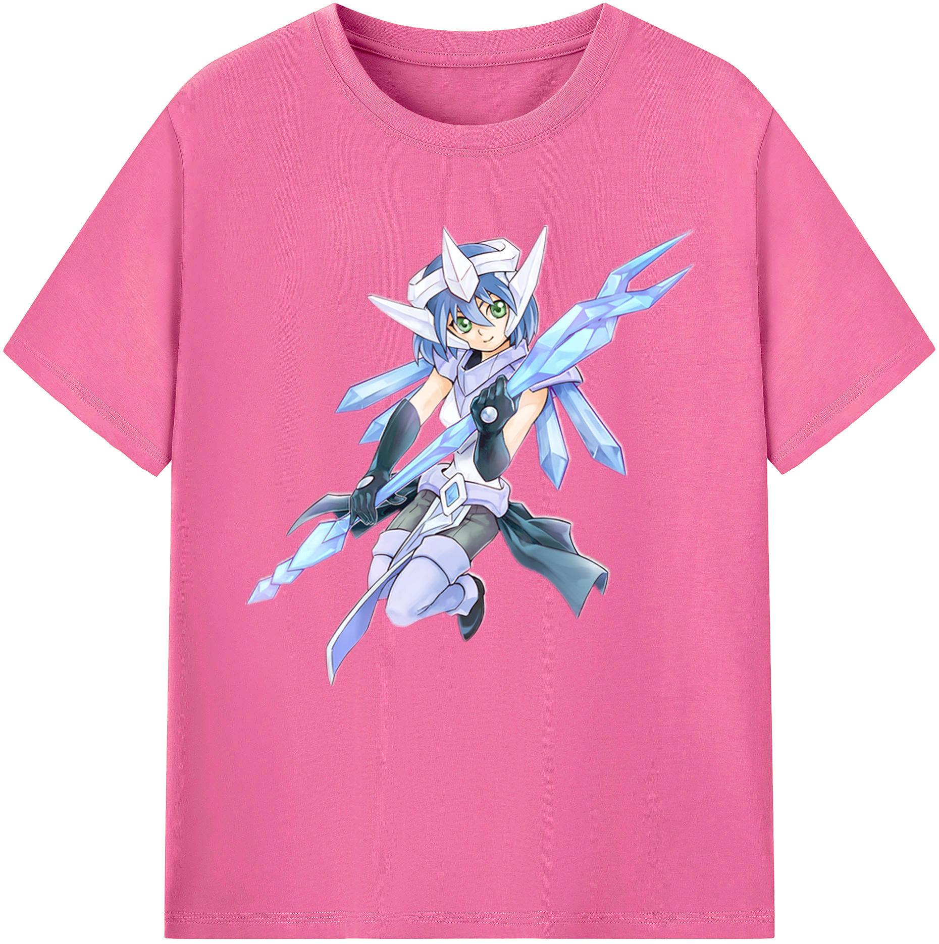 （画像用） 遊☆戯☆王 Yu-Gi-Oh! レディースカジュアルプリントTシャツ（綿100％）